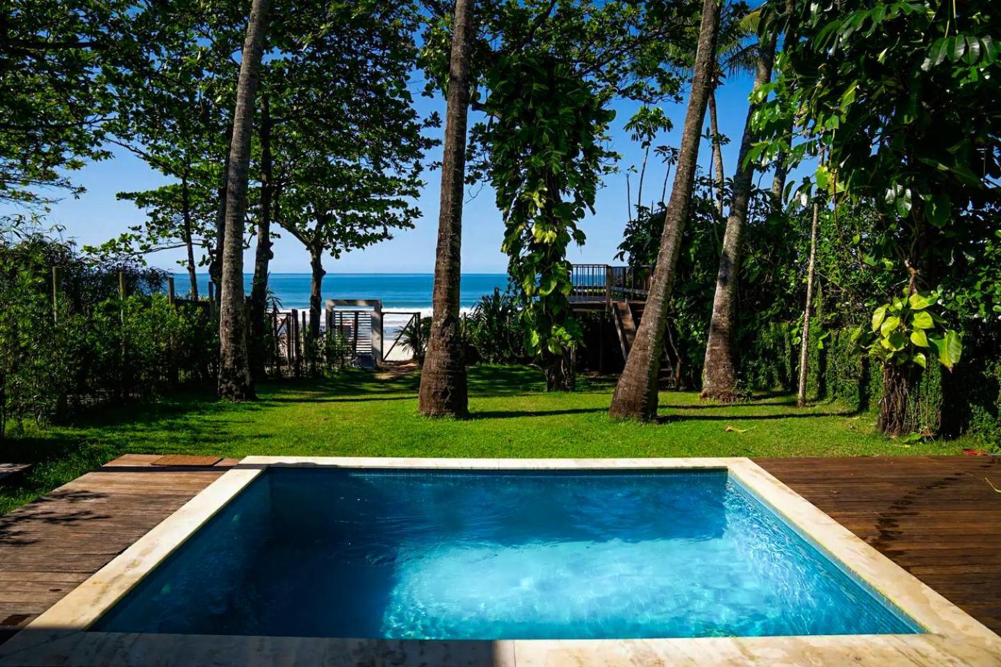 サンセバスチャン C7, Casa Vibrante, Pe Na Areia De Maresiasヴィラ エクステリア 写真