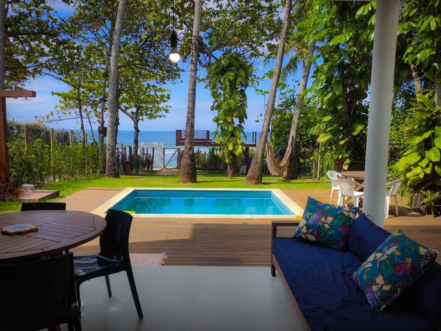 サンセバスチャン C7, Casa Vibrante, Pe Na Areia De Maresiasヴィラ エクステリア 写真